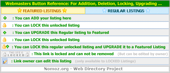 Nomoz Directory Button Reference